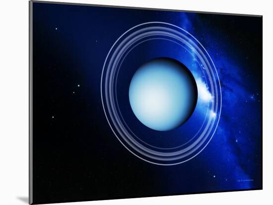 Uranus-Detlev Van Ravenswaay-Mounted Photographic Print