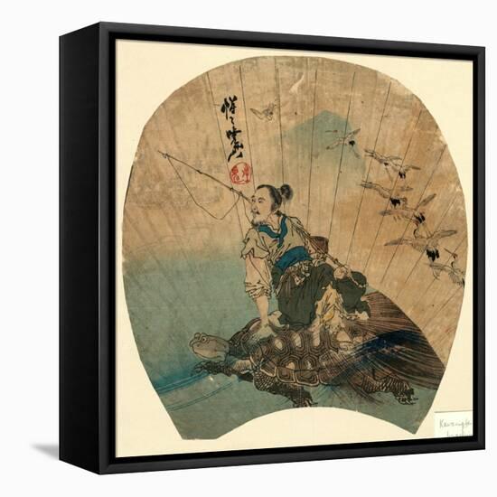 Urashima-Kawanabe Kyosai-Framed Premier Image Canvas