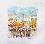 Paris, Le Fouquet'S-Urbain Huchet-Framed Collectable Print