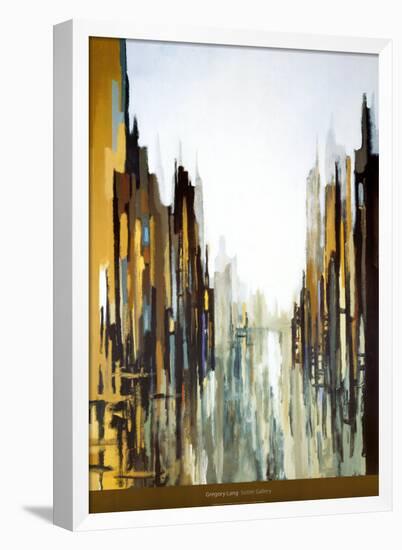 Urban Abstract No. 141-Gregory Lang-Framed Art Print