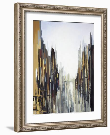 Urban Abstract No. 141-Gregory Lang-Framed Giclee Print