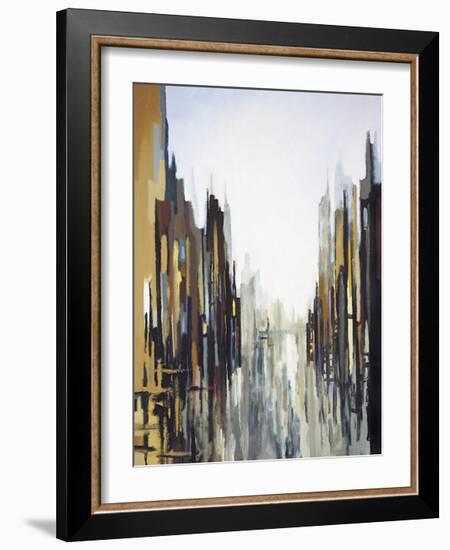 Urban Abstract No. 141-Gregory Lang-Framed Giclee Print