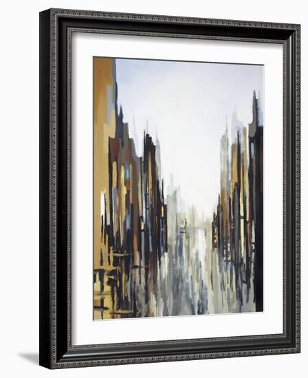 Urban Abstract No. 141-Gregory Lang-Framed Giclee Print