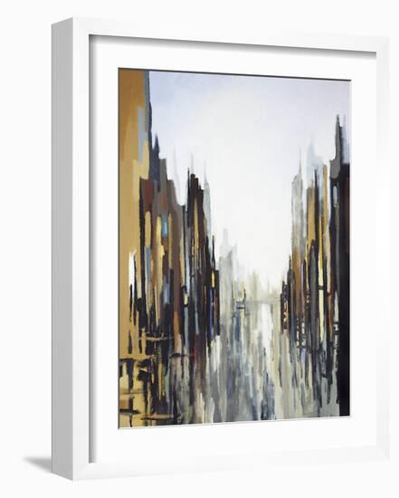 Urban Abstract No. 141-Gregory Lang-Framed Giclee Print