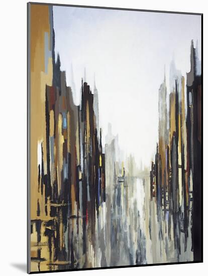 Urban Abstract No. 141-Gregory Lang-Mounted Giclee Print