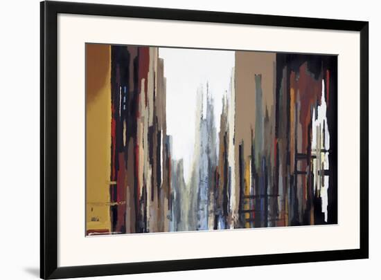 Urban Abstract No. 165-Gregory Lang-Framed Giclee Print