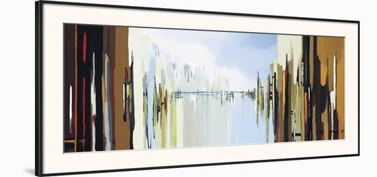 Urban Abstract No. 242-Gregory Lang-Framed Giclee Print