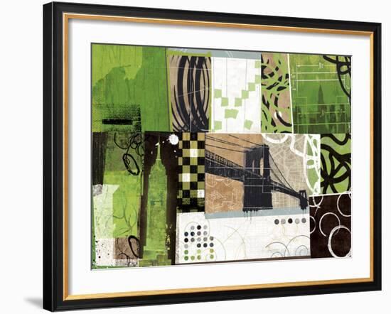 Urban Abstract-Philip Brown-Framed Giclee Print