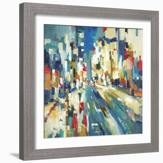 Urban Beat-Lisa Ridgers-Framed Art Print