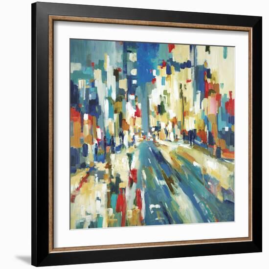 Urban Beat-Lisa Ridgers-Framed Art Print