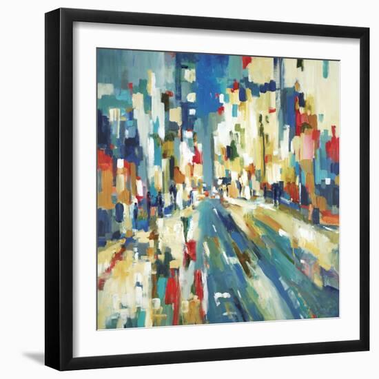 Urban Beat-Lisa Ridgers-Framed Art Print