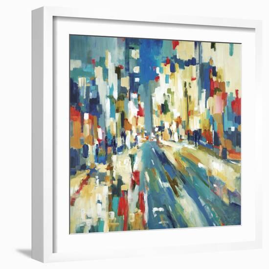 Urban Beat-Lisa Ridgers-Framed Art Print