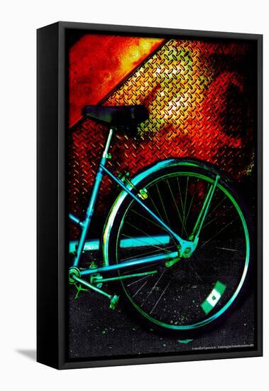 Urban Bicycle-null-Framed Stretched Canvas