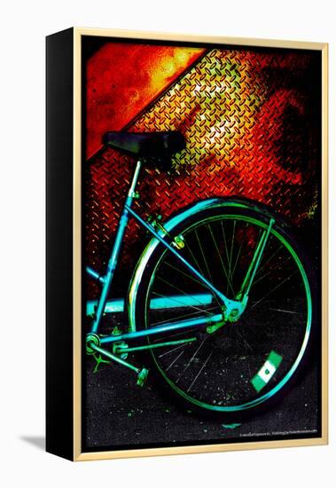 Urban Bicycle-null-Framed Stretched Canvas