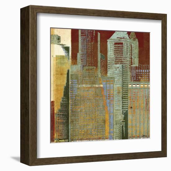 Urban Blocks I-Noah Li-Leger-Framed Art Print