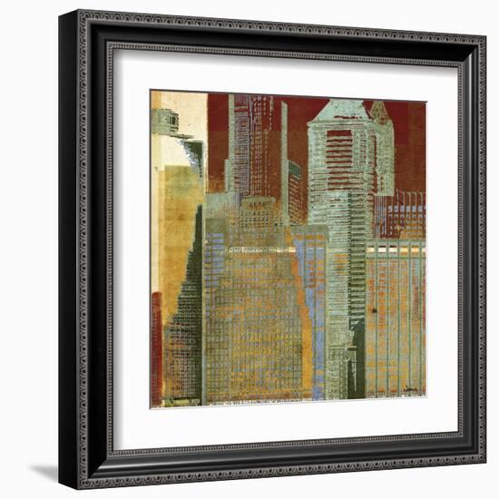 Urban Blocks I-Noah Li-Leger-Framed Art Print