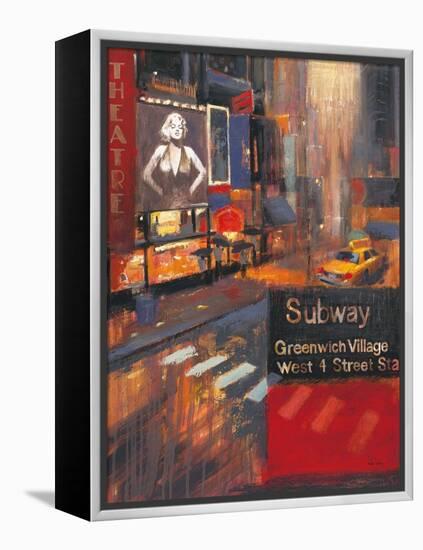 Urban Bombshell-Myles Sullivan-Framed Stretched Canvas