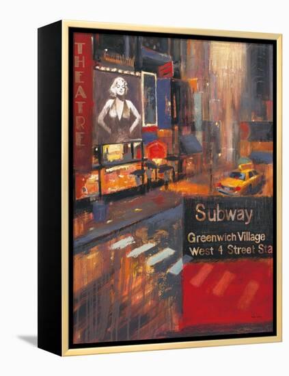 Urban Bombshell-Myles Sullivan-Framed Stretched Canvas