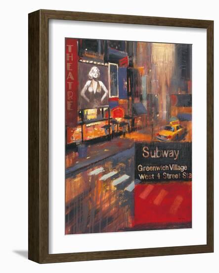 Urban Bombshell-Myles Sullivan-Framed Art Print