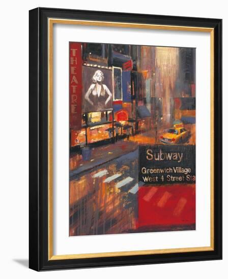 Urban Bombshell-Myles Sullivan-Framed Art Print