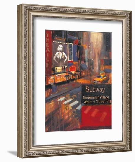 Urban Bombshell-Myles Sullivan-Framed Art Print