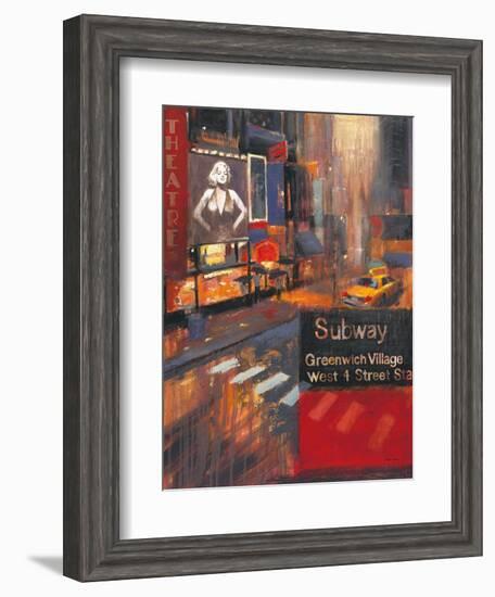 Urban Bombshell-Myles Sullivan-Framed Art Print