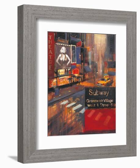 Urban Bombshell-Myles Sullivan-Framed Art Print