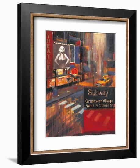 Urban Bombshell-Myles Sullivan-Framed Art Print