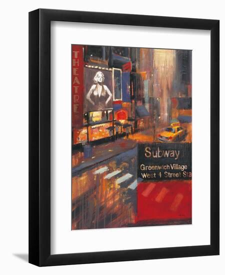 Urban Bombshell-Myles Sullivan-Framed Art Print