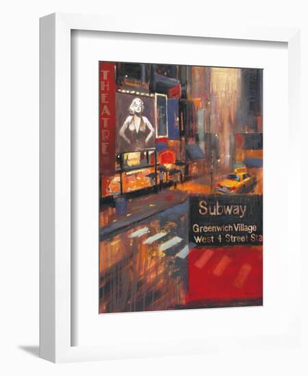 Urban Bombshell-Myles Sullivan-Framed Art Print