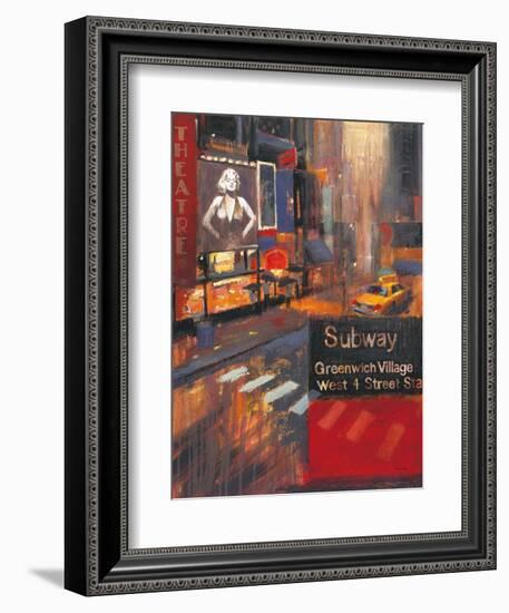 Urban Bombshell-Myles Sullivan-Framed Art Print