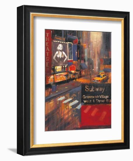 Urban Bombshell-Myles Sullivan-Framed Art Print