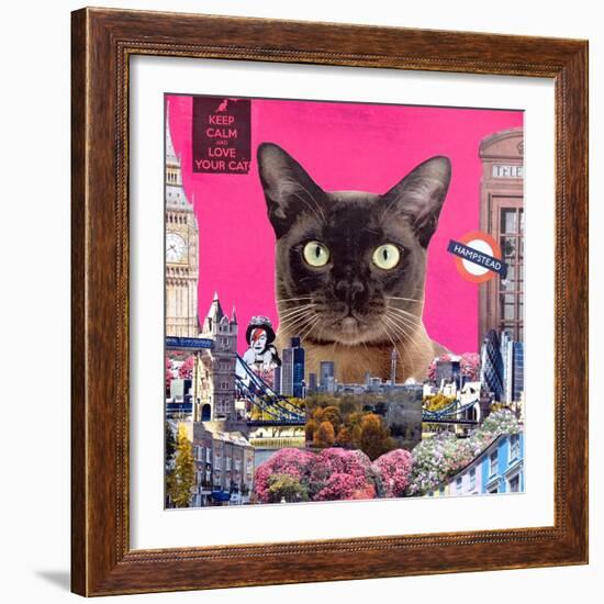 Urban cat-Anne Storno-Framed Giclee Print