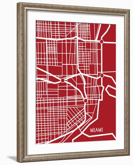 Urban City II-Clara Wells-Framed Giclee Print