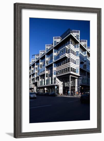 Urban City Scene in Berlin, Germany-Felipe Rodriguez-Framed Photographic Print