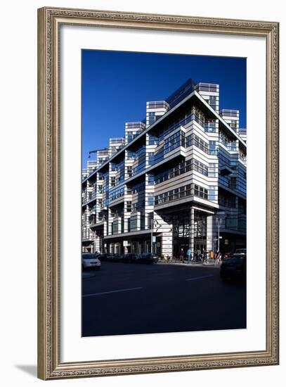 Urban City Scene in Berlin, Germany-Felipe Rodriguez-Framed Photographic Print