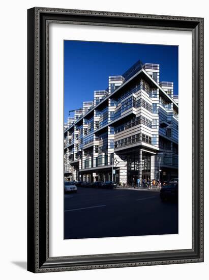 Urban City Scene in Berlin, Germany-Felipe Rodriguez-Framed Photographic Print