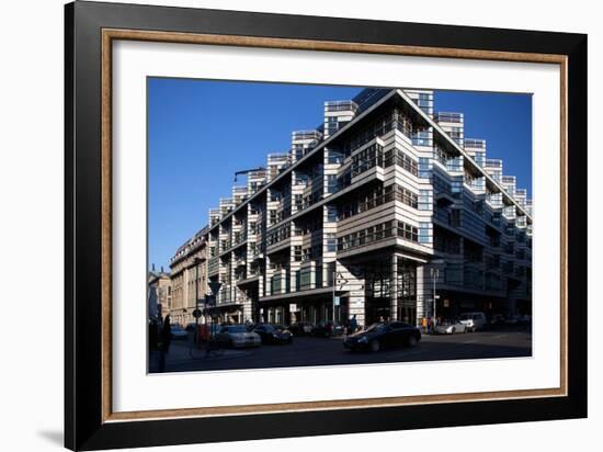 Urban City Scene in Berlin, Germany-Felipe Rodriguez-Framed Photographic Print