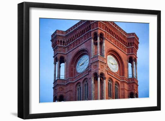 Urban City Scene in Berlin, Germany-Felipe Rodriguez-Framed Photographic Print