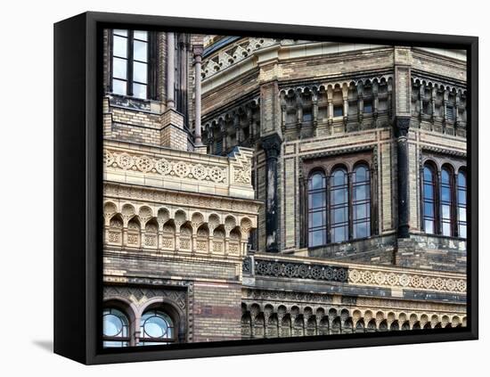 Urban City Scene in Berlin, Germany-Felipe Rodriguez-Framed Premier Image Canvas