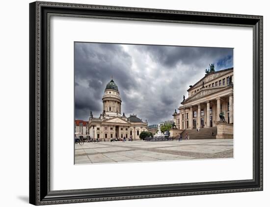 Urban City Scene in Berlin, Germany-Felipe Rodriguez-Framed Photographic Print