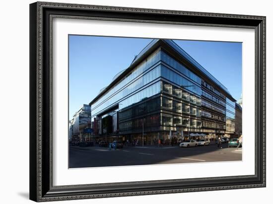 Urban City Scene in Berlin, Germany-Felipe Rodriguez-Framed Photographic Print