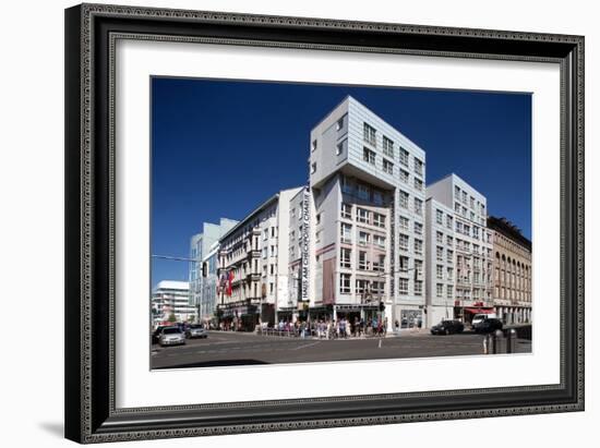 Urban City Scene in Berlin, Germany-Felipe Rodriguez-Framed Photographic Print