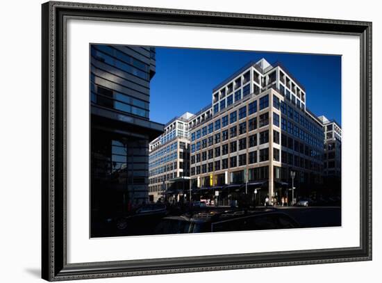 Urban City Scene in Berlin, Germany-Felipe Rodriguez-Framed Photographic Print