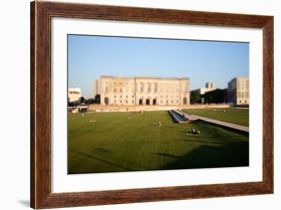 Urban City Scene in Berlin, Germany-Felipe Rodriguez-Framed Photographic Print