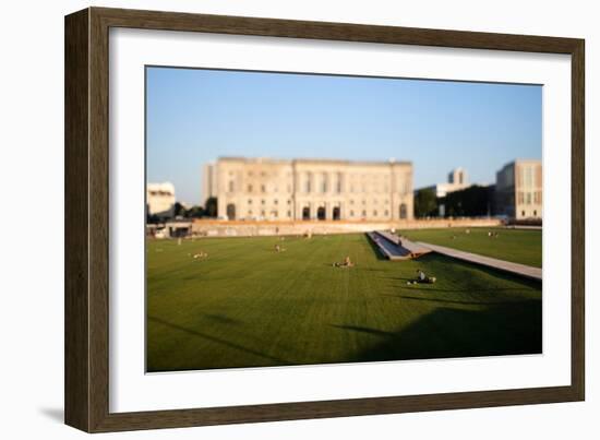 Urban City Scene in Berlin, Germany-Felipe Rodriguez-Framed Photographic Print