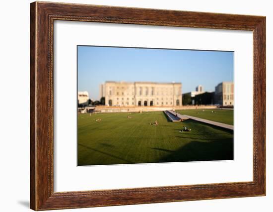 Urban City Scene in Berlin, Germany-Felipe Rodriguez-Framed Photographic Print