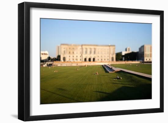 Urban City Scene in Berlin, Germany-Felipe Rodriguez-Framed Photographic Print