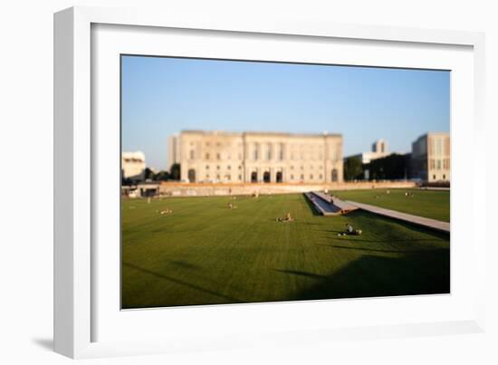 Urban City Scene in Berlin, Germany-Felipe Rodriguez-Framed Photographic Print