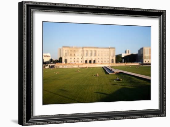 Urban City Scene in Berlin, Germany-Felipe Rodriguez-Framed Photographic Print